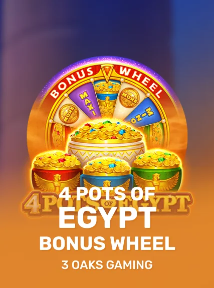4 Pots of Egypt: Bonus Wheel game tile