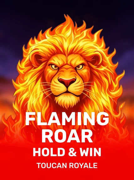 Flaming Roar: Hold & Win game tile