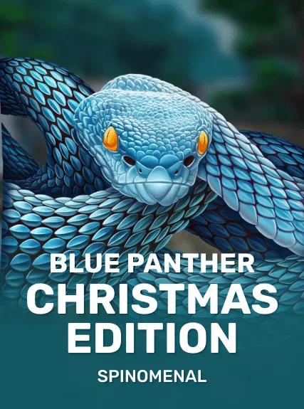 Blue Panther Christmas Edition game tile